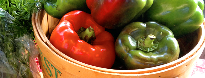 Peppers In Basket